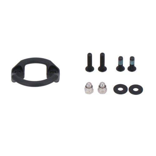 Kit pièces de rechange anneaux de fixation Noir. Pour sacoches de selle PRO