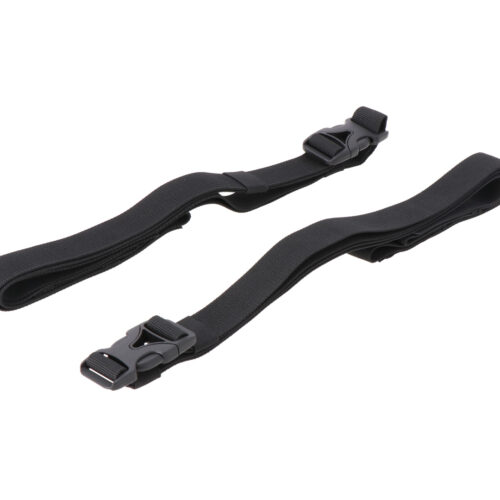 4 sangles d'arrimage Noir. Pour Drybag 180/ 260/ 350/ 600/ 700.