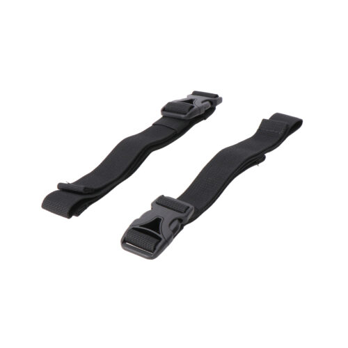 2 sangles d'arrimage Noir. Pour Drybag 80.