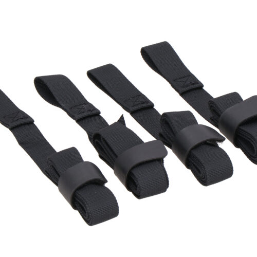 Set de sangles d'installation 4 pièces. Pour sacoches de selle Legend Gear.