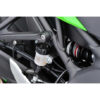 BOUCHON BOCAL LIQUIDE DE FREIN ARRIERE DIA.42MM CNC,NOIR KAWASAKI Z650,Z900RS