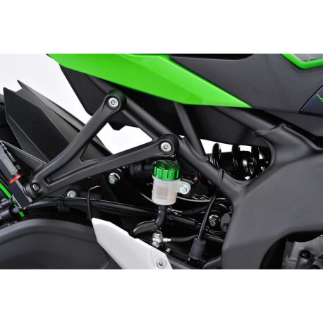 BOUCHON BOCAL LIQUIDE DE FREIN ARRIERE DIA.42MM CNC,VERT KAWASAKI Z650,Z900RS