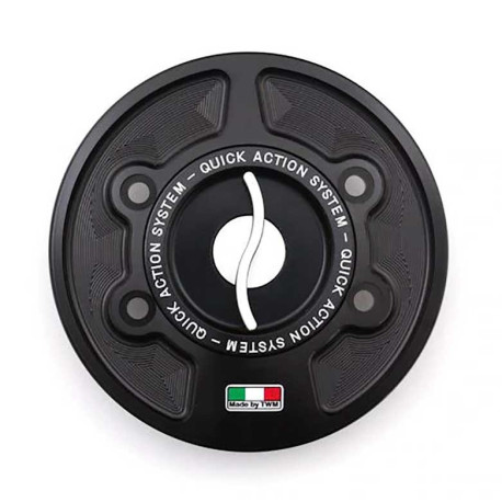 BOUCHON DE RESERVOIR ALU A CLE DUC 1198 NOIR TWM