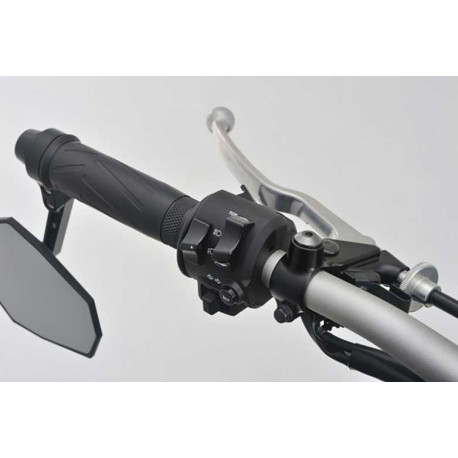 BOUCHON RETROVISEUR ORIGINE M10-P1.25 RHS TITANE