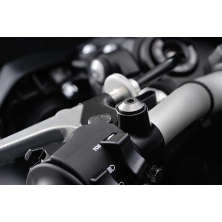 BOUCHON RETROVISEUR ORIGINE M10-P1.25 RHS TITANE