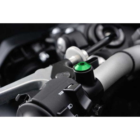 BOUCHON RETROVISEUR ORIGINE M10-P1.25 RHS VERT