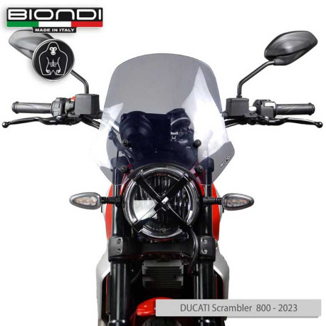 BULLE BIONDI TOURING FUMEE SCRAMBLER 800 2023