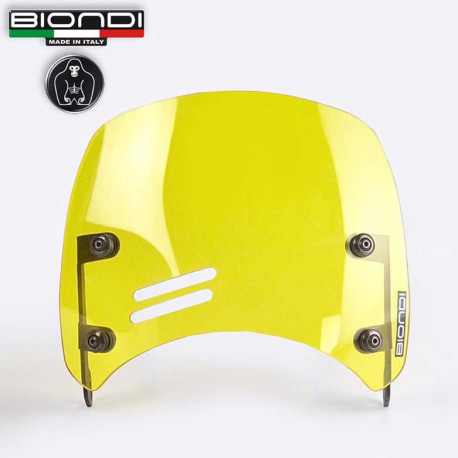 BULLE CAFFE  TRANSPARENT GUZZI JAUNE BIONDI
