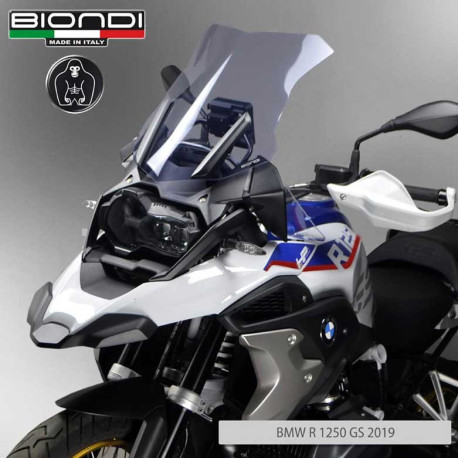 BULLE LARGE  FUME CLAIR BMW BIONDI