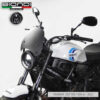 BULLE SPORT  NOIR SATINE GUZZI BIONDI