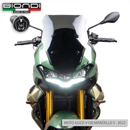 BULLE TOURING  FUME FONCE V100 BIONDI