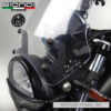 BULLE TOURING TRANSPARENT FONCE GUZZI BIONDI