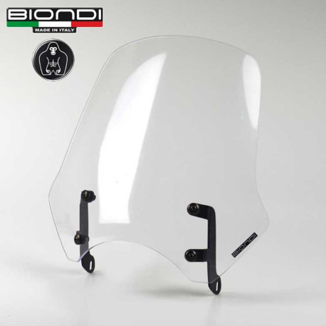BULLE TOURING TRANSPARENT FONCE GUZZI BIONDI