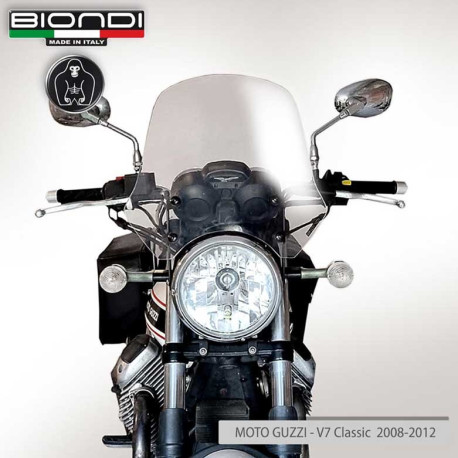 BULLE TOURING  TRANSPARENT GUZZI BIONDI