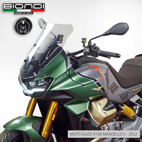 BULLE TOURING  TRANSPARENT V100 BIONDI