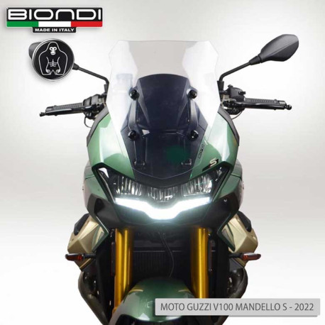 BULLE TOURING  TRANSPARENT V100 BIONDI