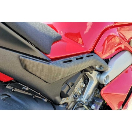CACHE CADRE SUPERIEUR CARBONE CNC RACING PANIGALE V4