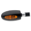 CLIGNOTANT AVANT EMBOUT GUIDON BL1000 ORANGE ALUMINIUM-NOIR UNITE