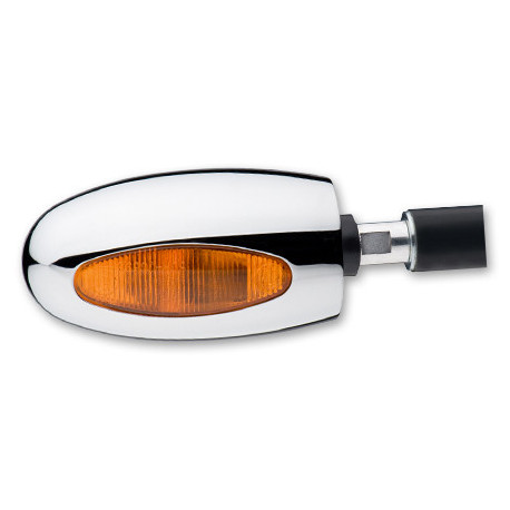 CLIGNOTANT AVANT EMBOUT GUIDON BL1000 ORANGE ALUMINIUM-POLI UNITE