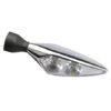 CLIGNOTANT ET FEU ARRIERE ET FEU STOP LED MICRO RHOMBUS PL CHROME UNITE ARD