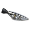 CLIGNOTANT ET FEU POSITION AVANT LED MICRO RHOMBUS PL CHROME UNITE AVG