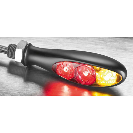 CLIGNOTANT LED 3 EN 1 MICRO S DF DARK NOIR