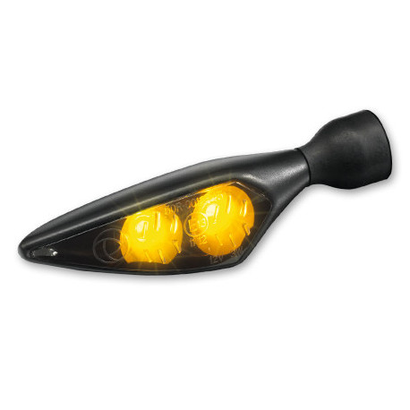 CLIGNOTANT LED MICRO RHOMBUS DARK NOIR UNITE AVD OU ARG