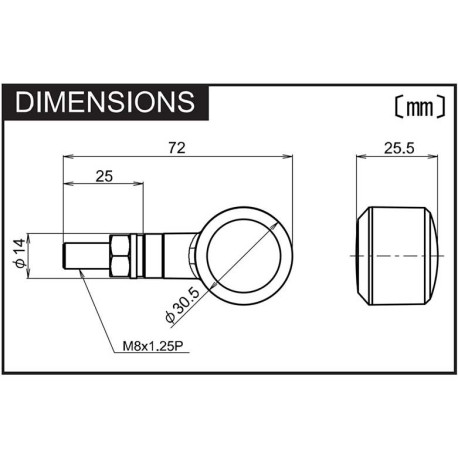 CLIGNOTANTS FUME D-LIGHT SOL-W CLIGNOTANTS ET FEU ARRIERE ,vendu par paire