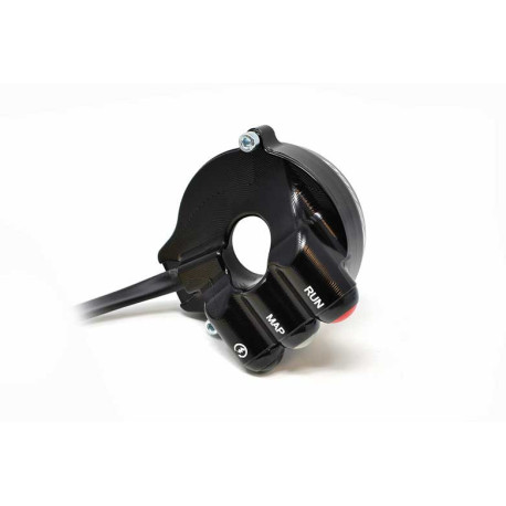 Commande de gaz commodo droit piste intégré Jet Prime RS660 gravé