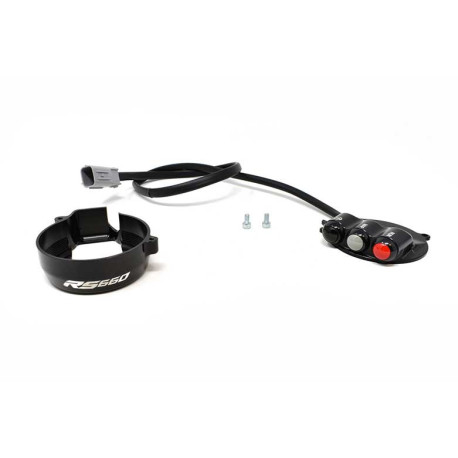 Commande de gaz commodo droit piste intégré Jet Prime RS660 gravé