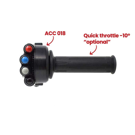 Commande de gaz commodo Intégré Jet Prime