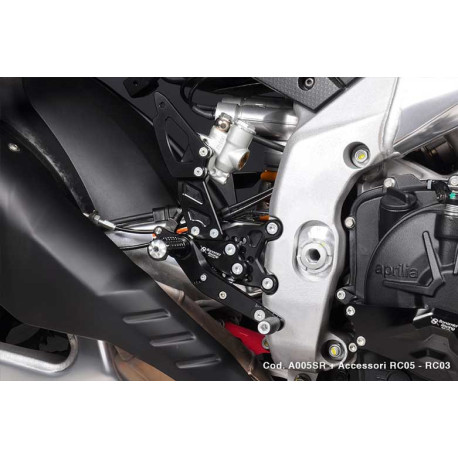 Commande reculées BONAMICI aluminium APRILIA RSV4
