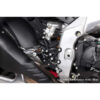 COMMANDES RECULÉES ALUMINIUM APRILIA RSV4  RF - TUONO V4 (NORMAL) + KSA01 2017/2