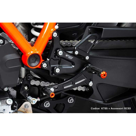 COMMANDES RECULEES KTM 1290 SUPERDUKE INVERSEES OU NON
