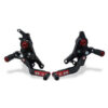 COMMANDES RECULEES PILOTE REGLABLES CNC RACING Ducati Hypermotard 950