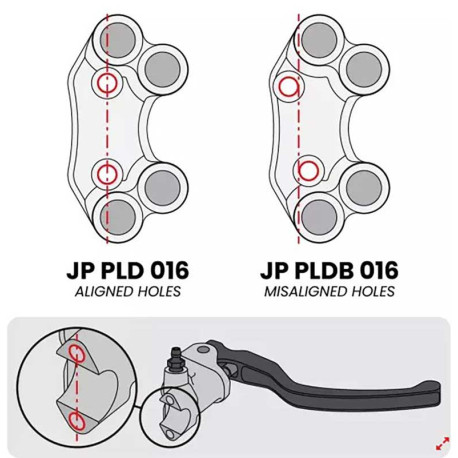 COMMODO DROIT JET PRIME KTM 1290 SUPER DUKE/ADVENTURE (MAITRE-CYLINDRE ORIGINE)
