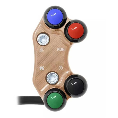 COMMODO DROIT ROUTE JET PRIME TRIUMPH STREET TRIPLE 765 (MAÎTRE-CYLINDRE BREMBO)