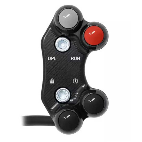 COMMODO ROUTE DROIT JET PRIME DUCATI DIAVEL V4 (ALIGNED HOLES)