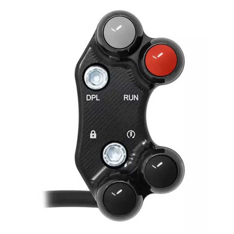 COMMODO ROUTE DROIT JET PRIME DUCATI DIAVEL V4 (MISALIGNED HOLES)