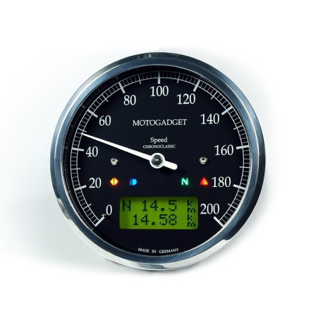 COMPTEUR CHRONOCLASSIC DARK - NOIR - NOIR