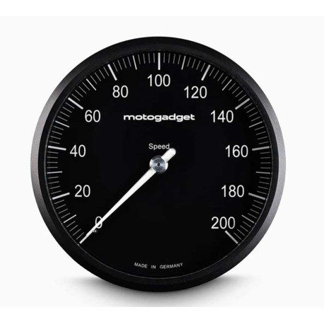 COMPTEUR MOTO GADGET CHRONOCLASSIC 2 - 200KM/H - NOIR