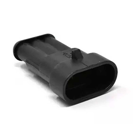 CONNECTEUR MÂLE À 3 VOIES POUR COMMODO DE GUIDON JETPRIME