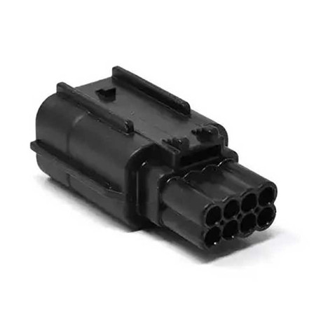 CONNECTEUR MÂLE À 8 VOIES POUR COMMODO DE GUIDON JETPRIME