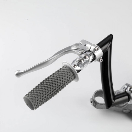 CONTACTEUR VINTAGE DOUBLE BOUTON EN LAITON CHROME