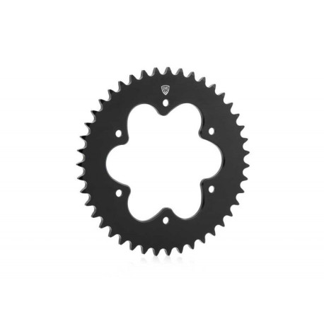 COURONNE ALU 38 DENTS 520 6 TROUS