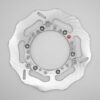 DISQUE DE FREIN ARRIERE OFFROAD COMPETITION S3 BATFLY BRAKING
