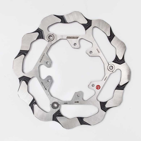 DISQUE DE FREIN AVANT COMPETITION S3 BATFLY BRAKING