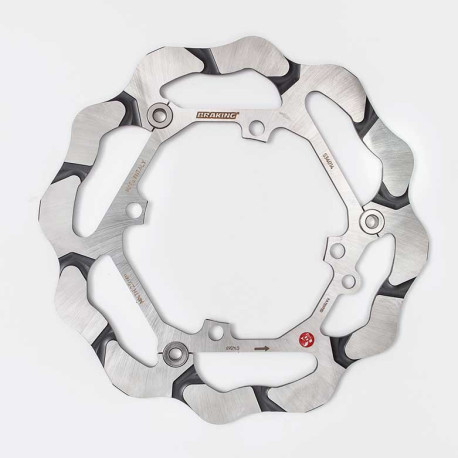 DISQUE DE FREIN AVANT COMPETITION S3 BATFLY BRAKING