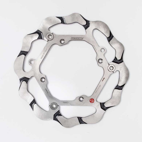 DISQUE DE FREIN AVANT COMPETITION S3 BATFLY BRAKING