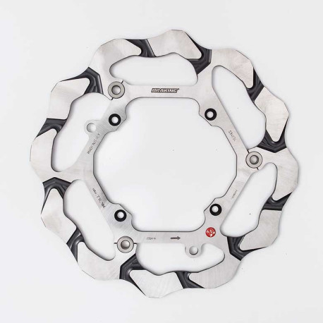 DISQUE DE FREIN AVANT COMPETITION S3 BATFLY BRAKING